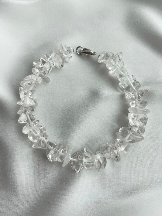 „rock crystal“ bracelet
